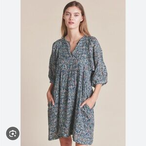 Trovata birds of paradis Paola dress small